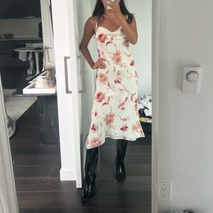 Vintage New York & Co slip dress, double lined